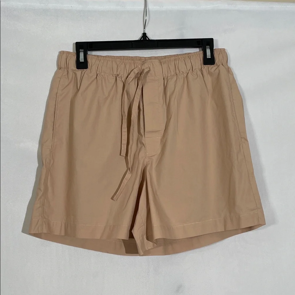 Skims Men’s Cotton Poplin Boxer Short Tan NWOT